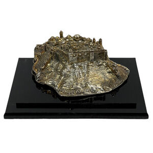 RARE Miriam Hirszowicz sterling silver Jerusalem sculpture